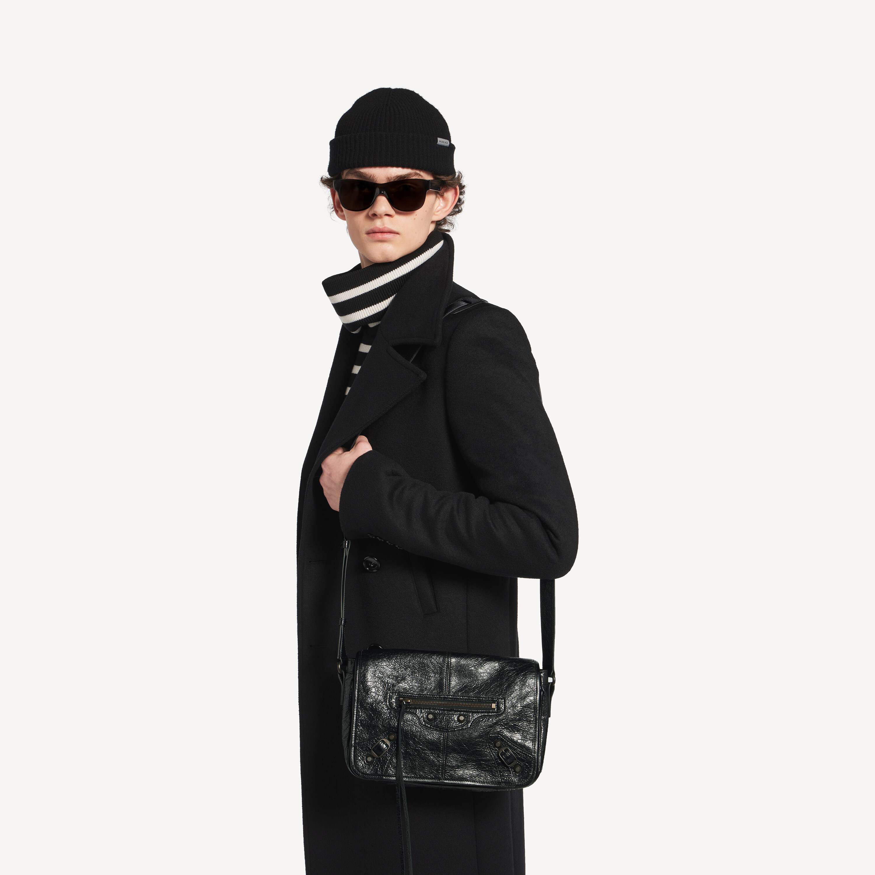 Balenciaga Bag Balenciaga Le City Flap Messenger Bag Small#384773 View 2 | Nigo Office