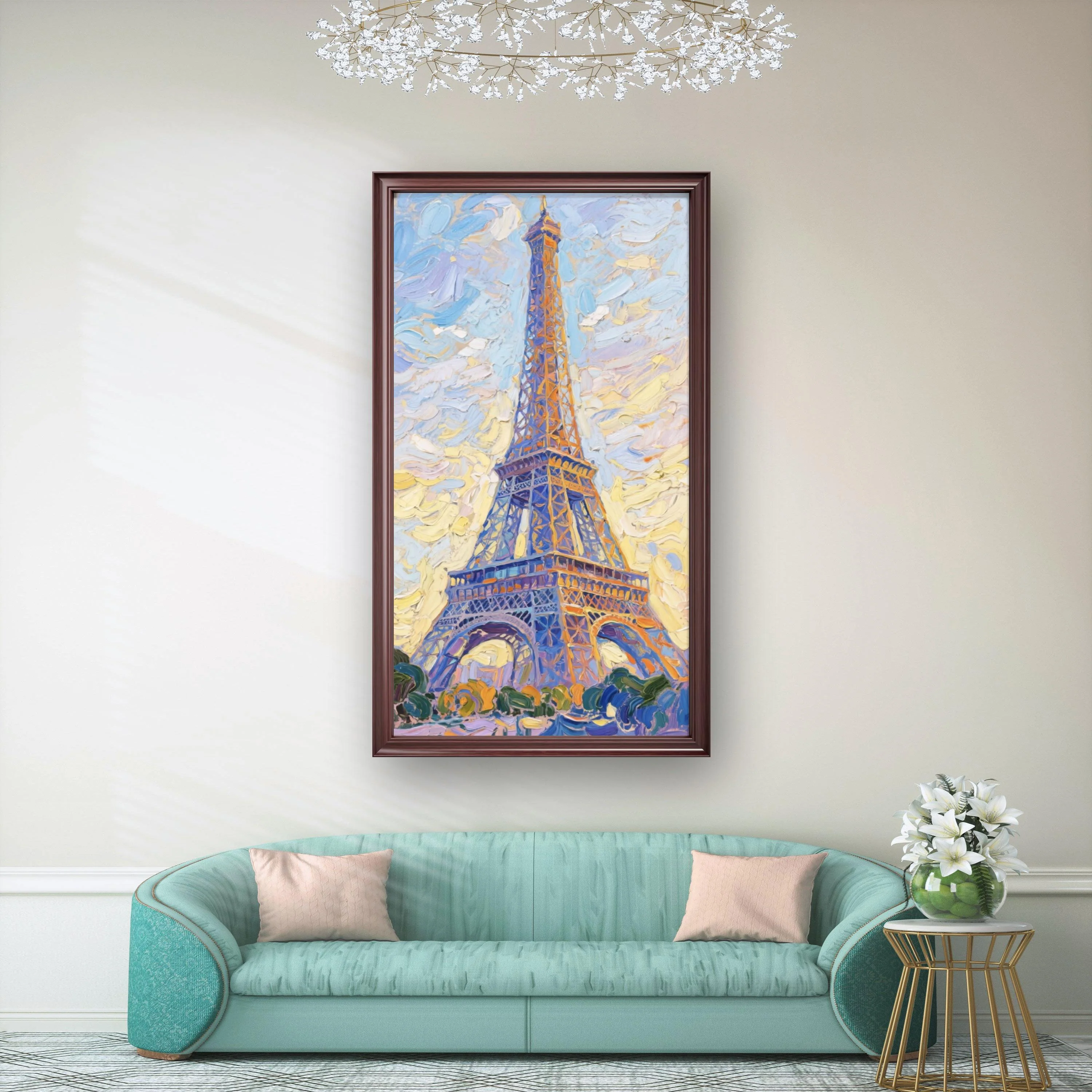 Eiffel Tower at Dawn