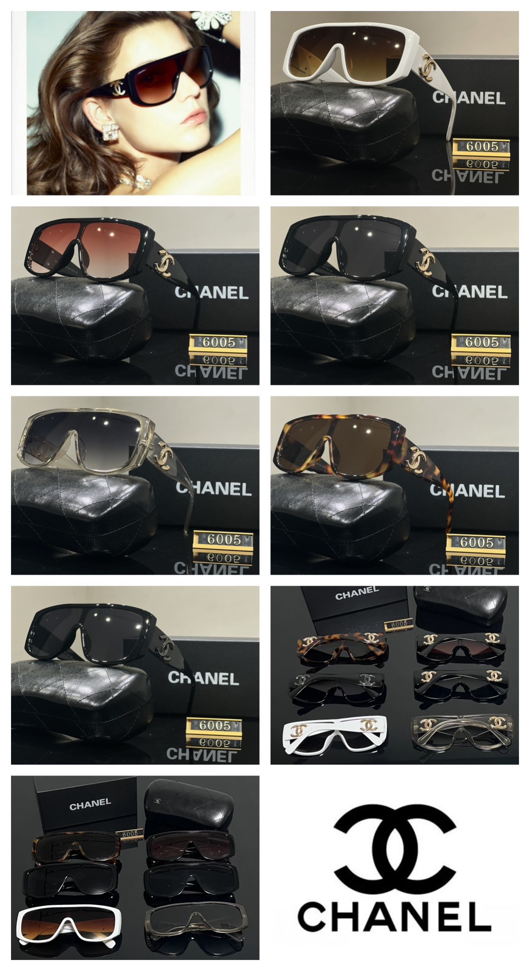 [TOP] CHANEL Sunglasses - 6 Color - 711 Luxury