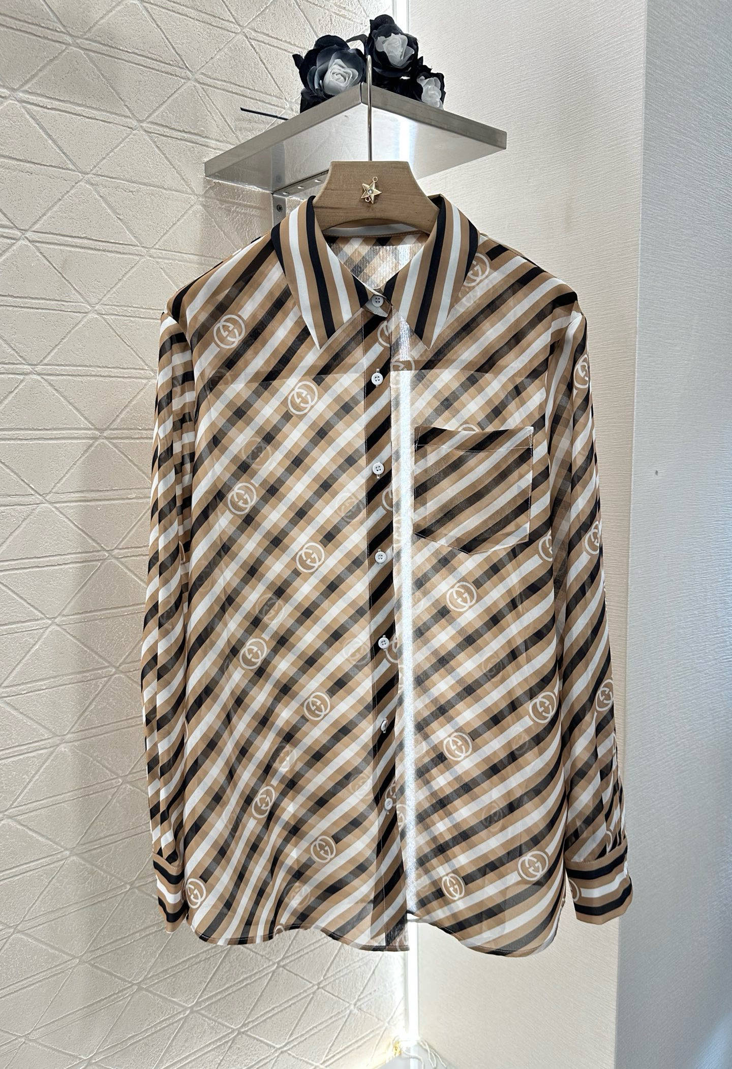 [TOP] GUCCI Shirt - Brown