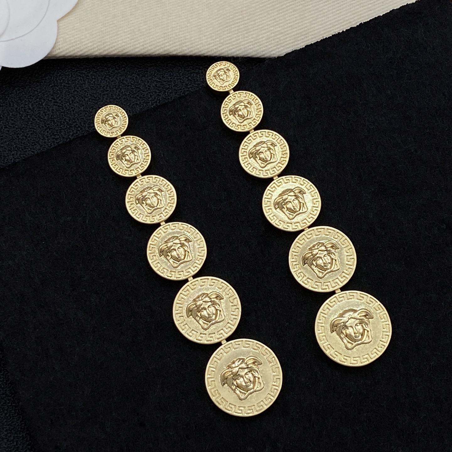 [TOP] VERSACE Earrings - 2 Colors - 711 Luxury