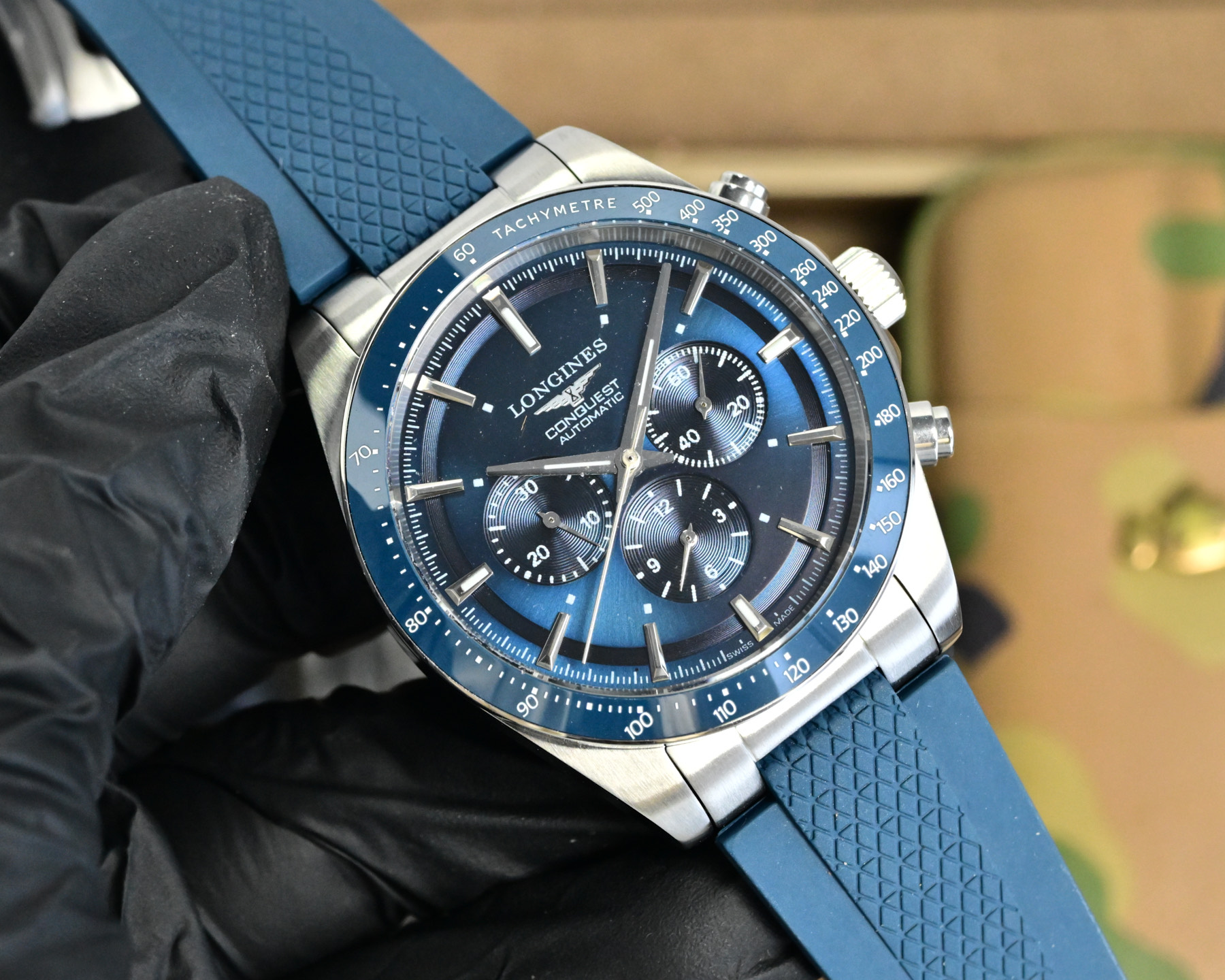[TOP] LONGINES Watch 42mm - Blue - 711 Luxury