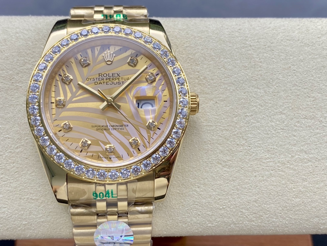 [TOP] ROLEX Men's Watch 41 mm - Gold