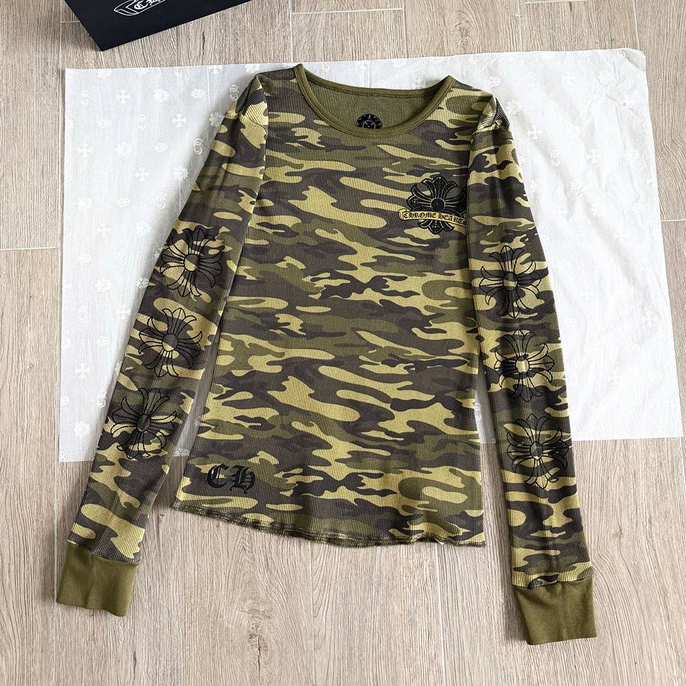 Chrome Hearts Thermal Warm Camouflage Long-sleeved T-shirt #397041