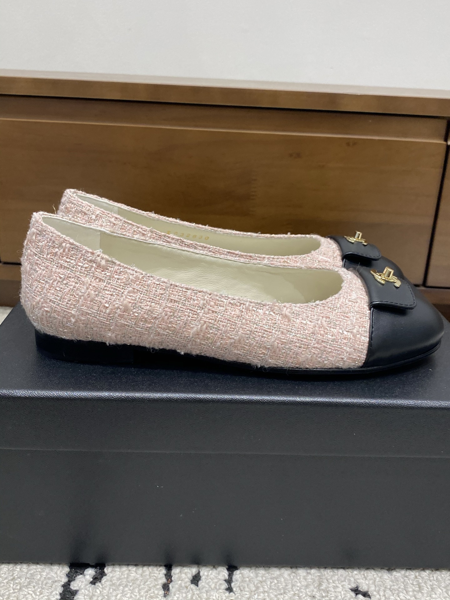 [TOP] CHANEL Mary Jane Ballet Flats - Black - 711 Luxury
