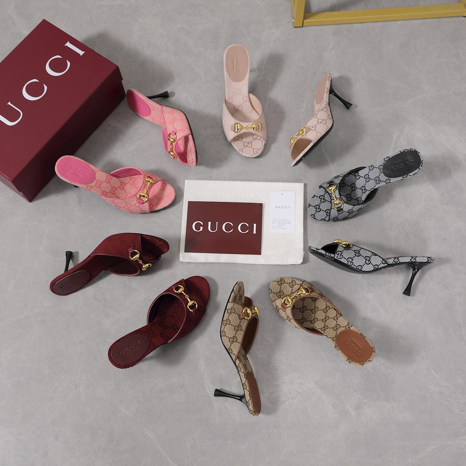 Gucci Shoes Gucci Leather Chain Decorated High Heel Sandals #387634 | Nigo Office