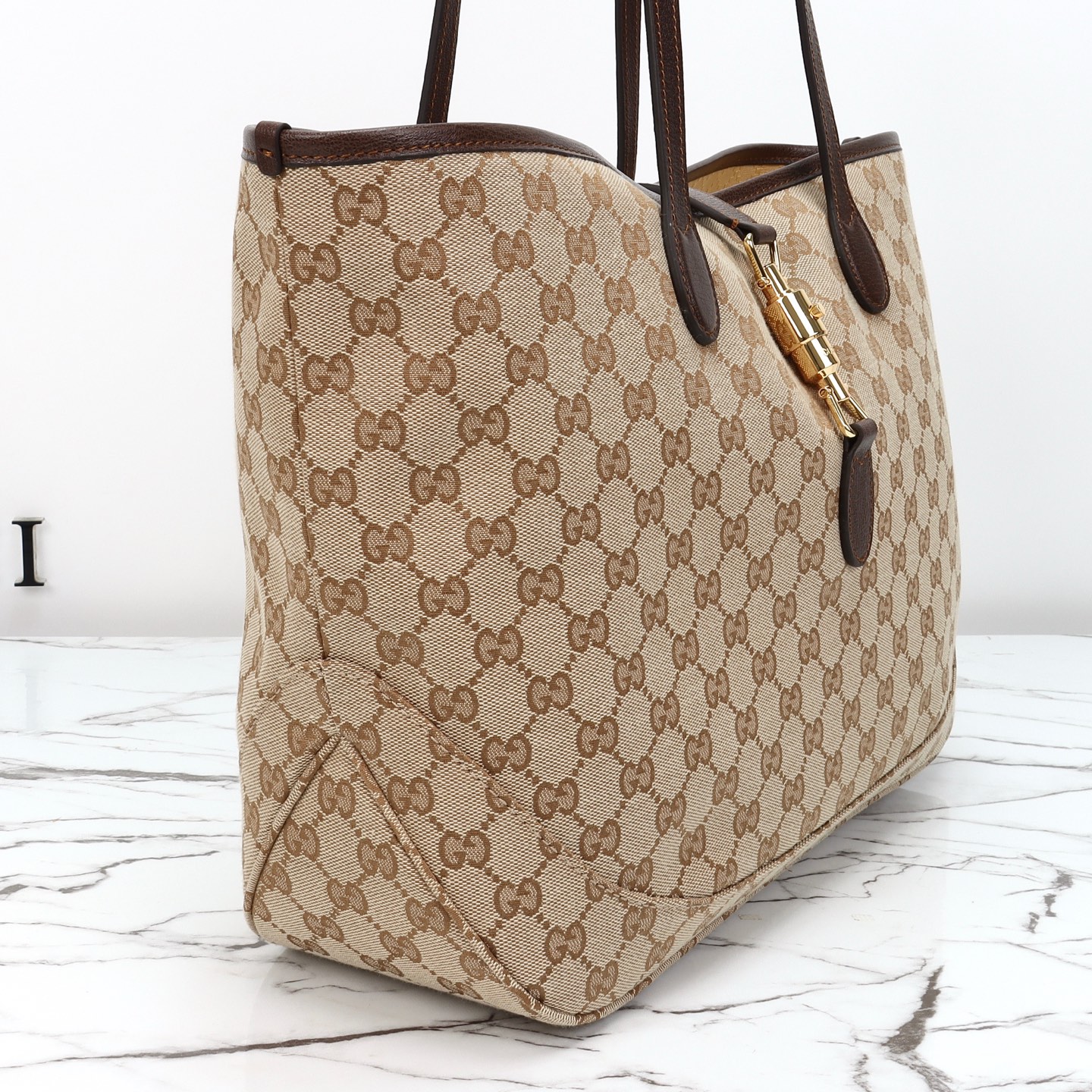 [TOP] GUCCI Gucci Jackie  Tote bag 45×28×12cm - Brown