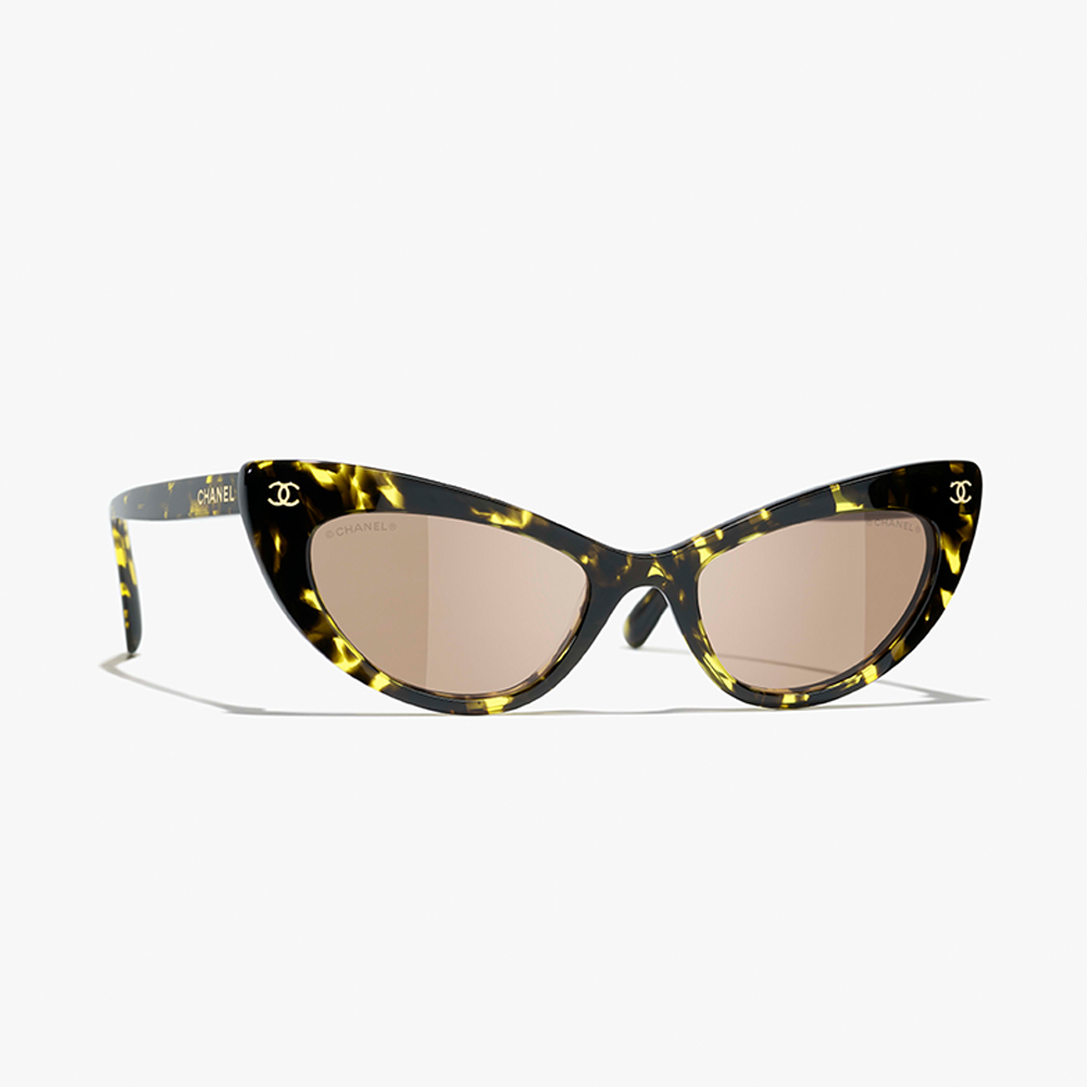 Chanel Sunglasses Cat Eye Sunglasses Acetate #381365