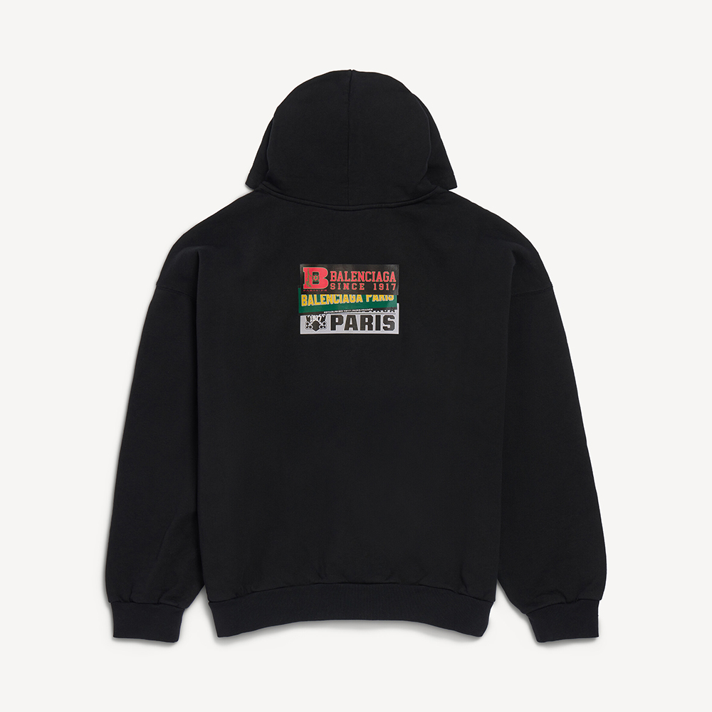 Balenciaga Clothing Balenciaga Bumper Stickers Medium Fit Hoodie #396444 View 2 | Nigo Office