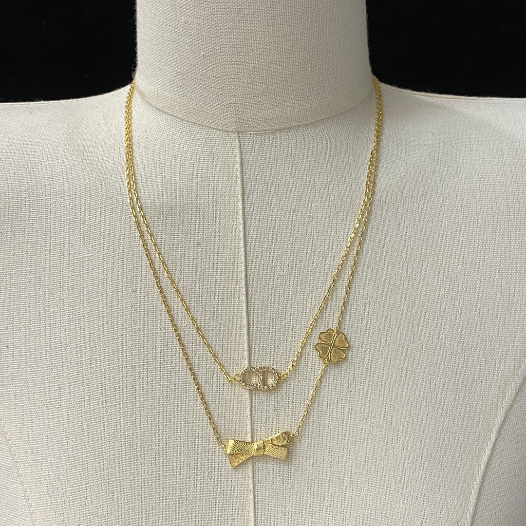 [TOP] Christian Dior Necklace - Gold