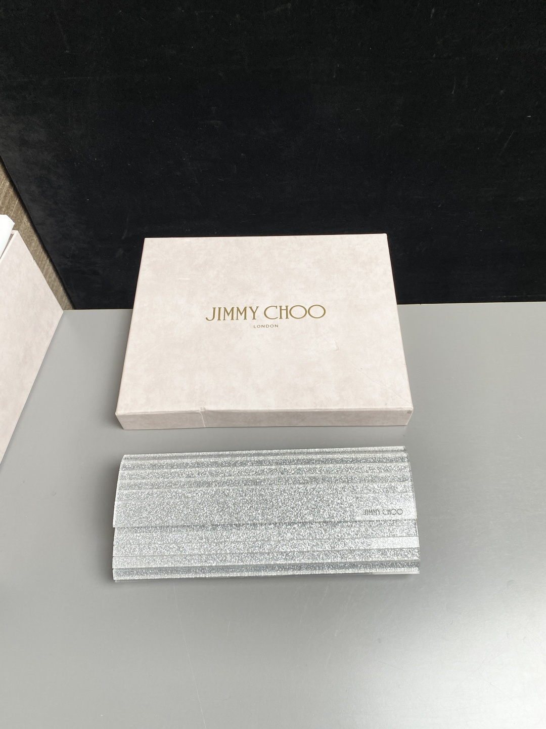 [TOP] JIMMY CHOO Sweetie Bag 24*10*5CM - Sliver - 711 Luxury