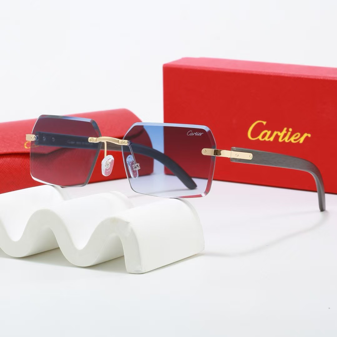 [TOP] Cartier Sunglasses - 7 Colors - 711 Luxury