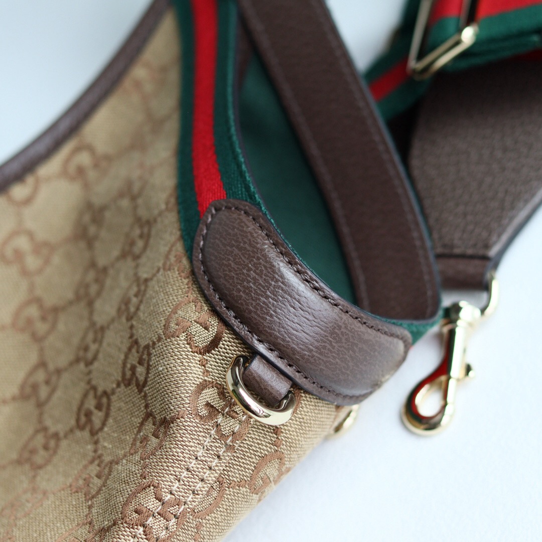 [TOP] GUCCI Giglio Tote Bags 50x47x14 cm - Brown - 711 Luxury
