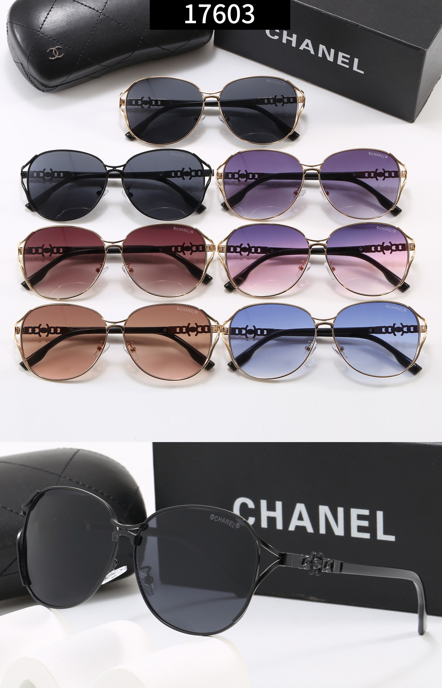 [TOP] CHANEL Sunglasses - 7 Colors - 711 Luxury