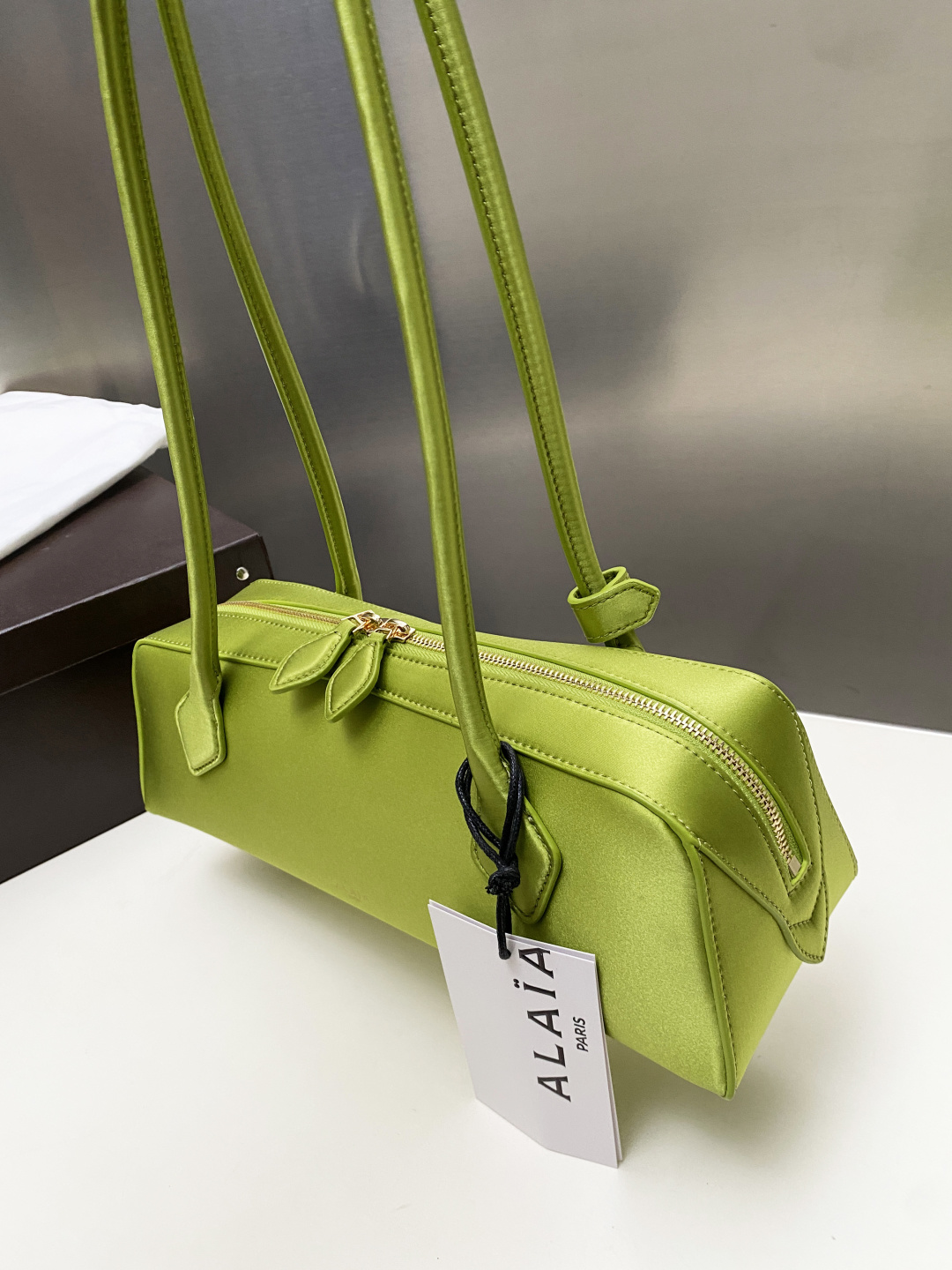 [TOP] ALAIA LE TECKEL Bag  33*11*10 cm - Green - 711 Luxury