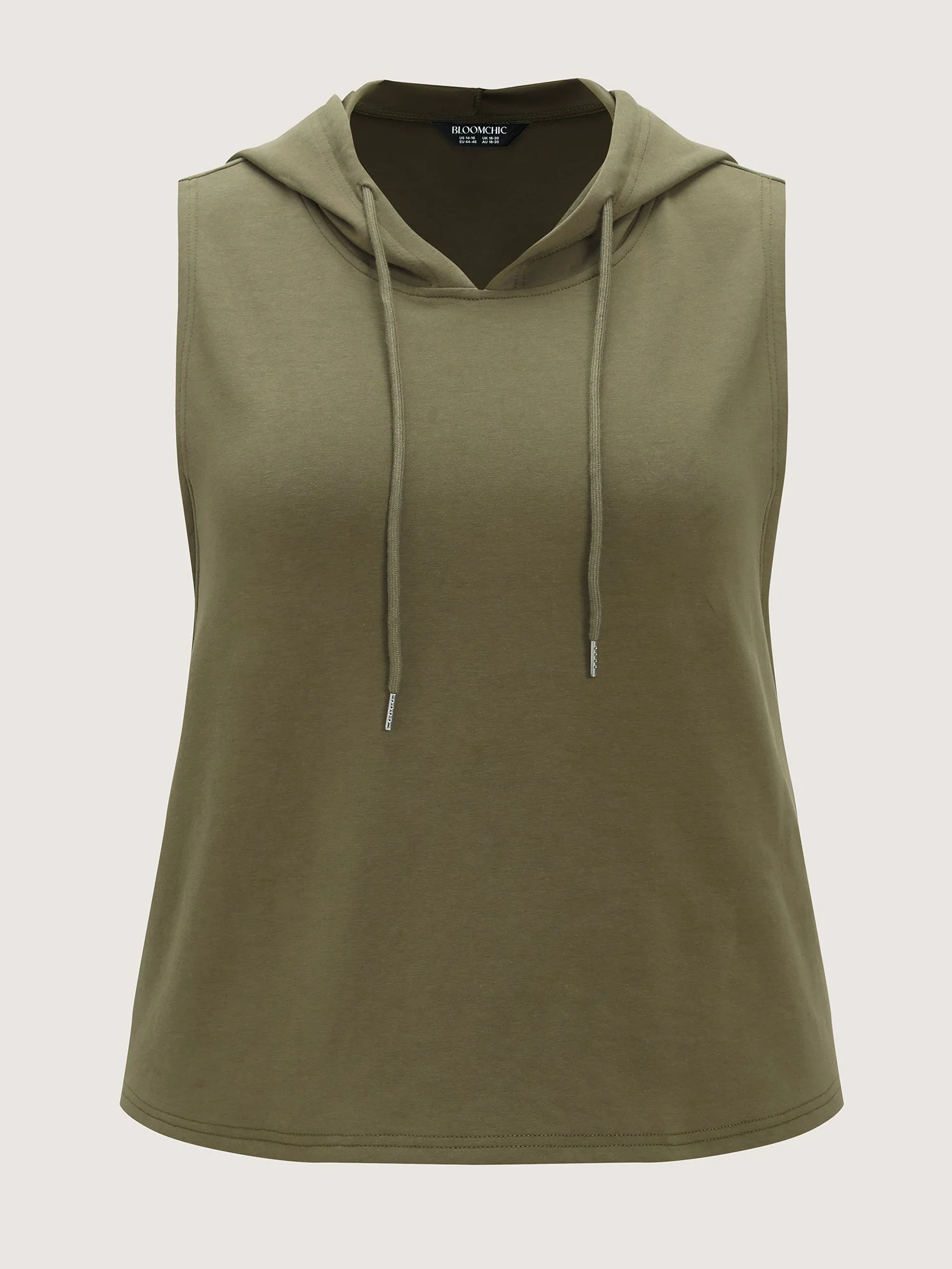 Supersoft Drawstring Neckline Tank Top