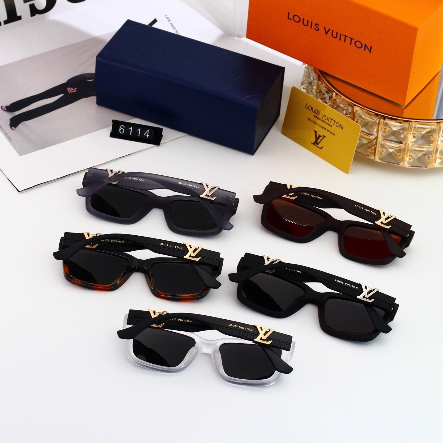 [TOP] Louis Vuitton LV Sunglasses - 5 Colors - 711 Luxury