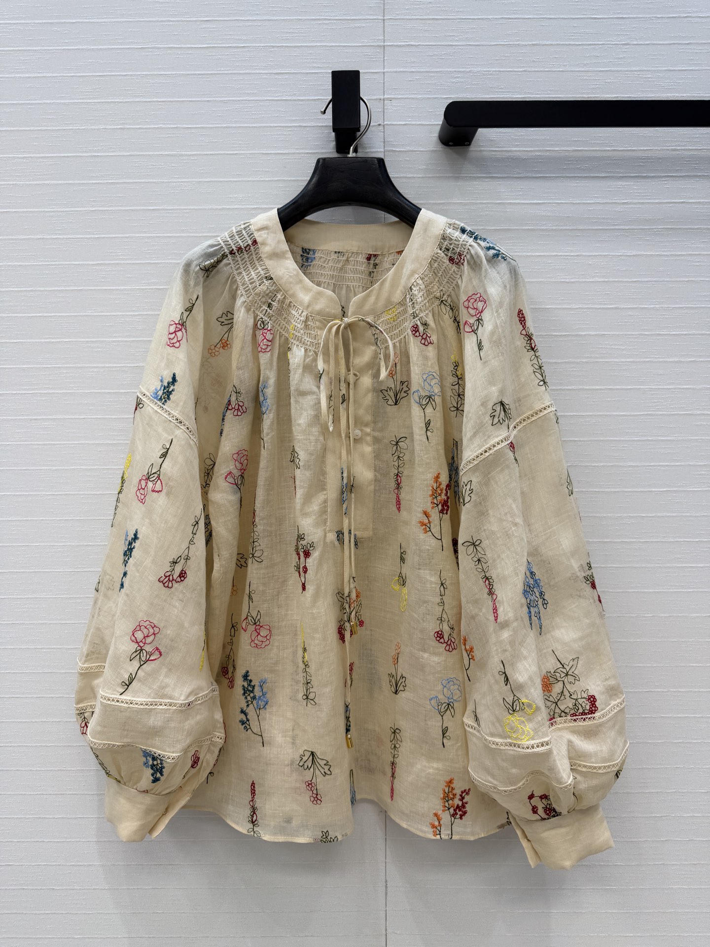 [TOP] ZIMMERMANN Silk and Cotton Shirt - Beige - 711 Luxury