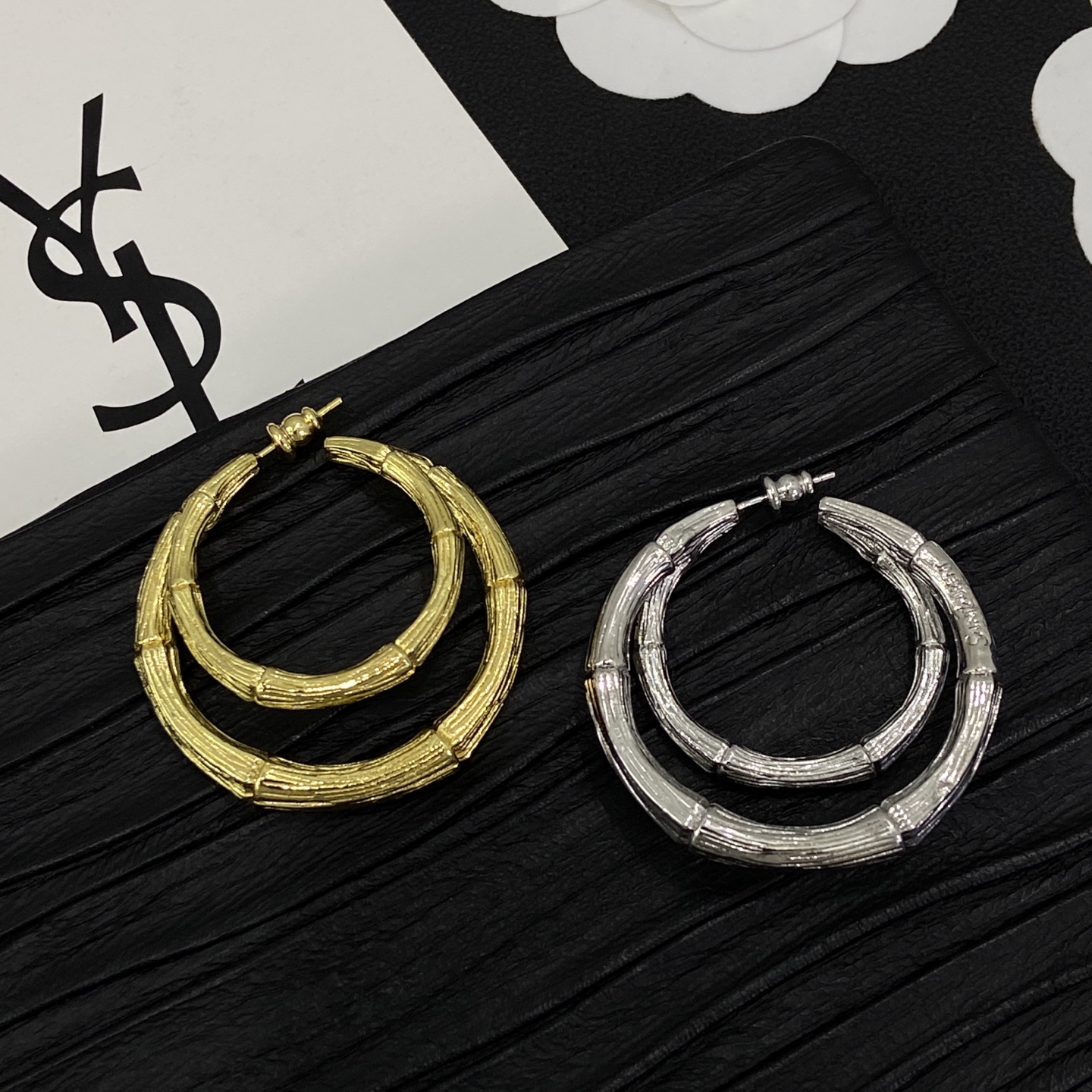 [TOP] Yves Saint Laurent YSL Earrings - 2 Color - 711 Luxury