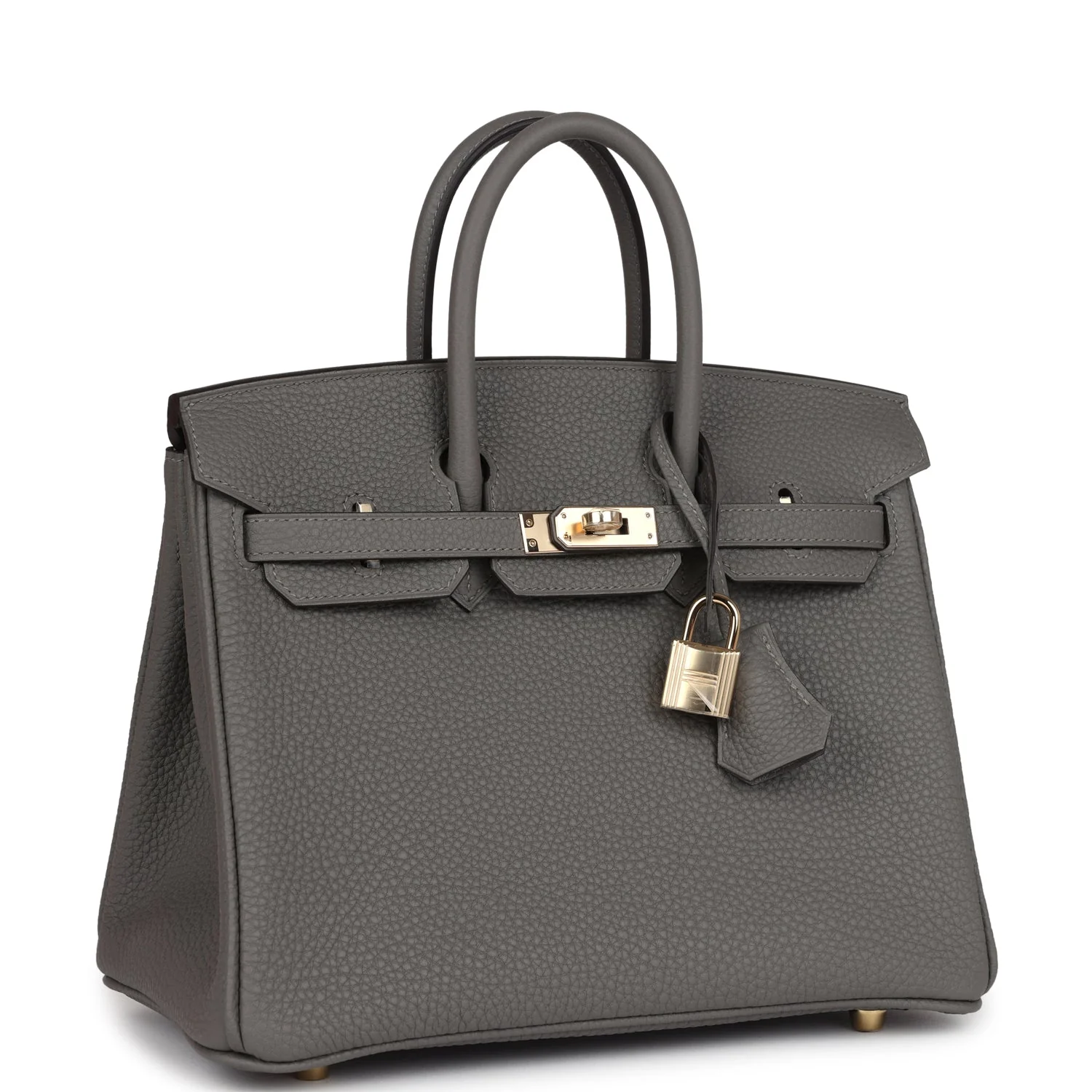 Hermes BirkinGris Meyer Togo Permabrass Hardware