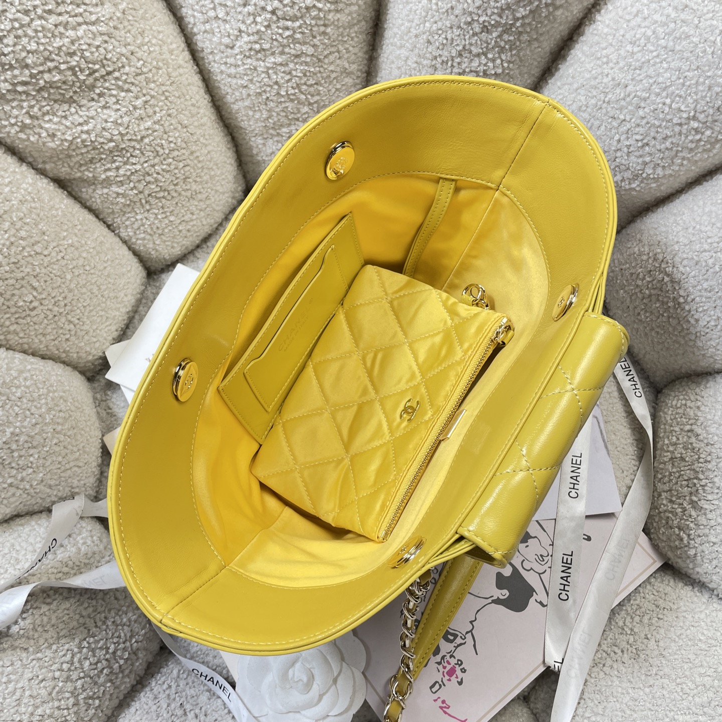 [TOP] CHANEL Straw-Woven Patchwork Shopping Basket Bag 18-41-13cm - 6 Color - 711 Luxury