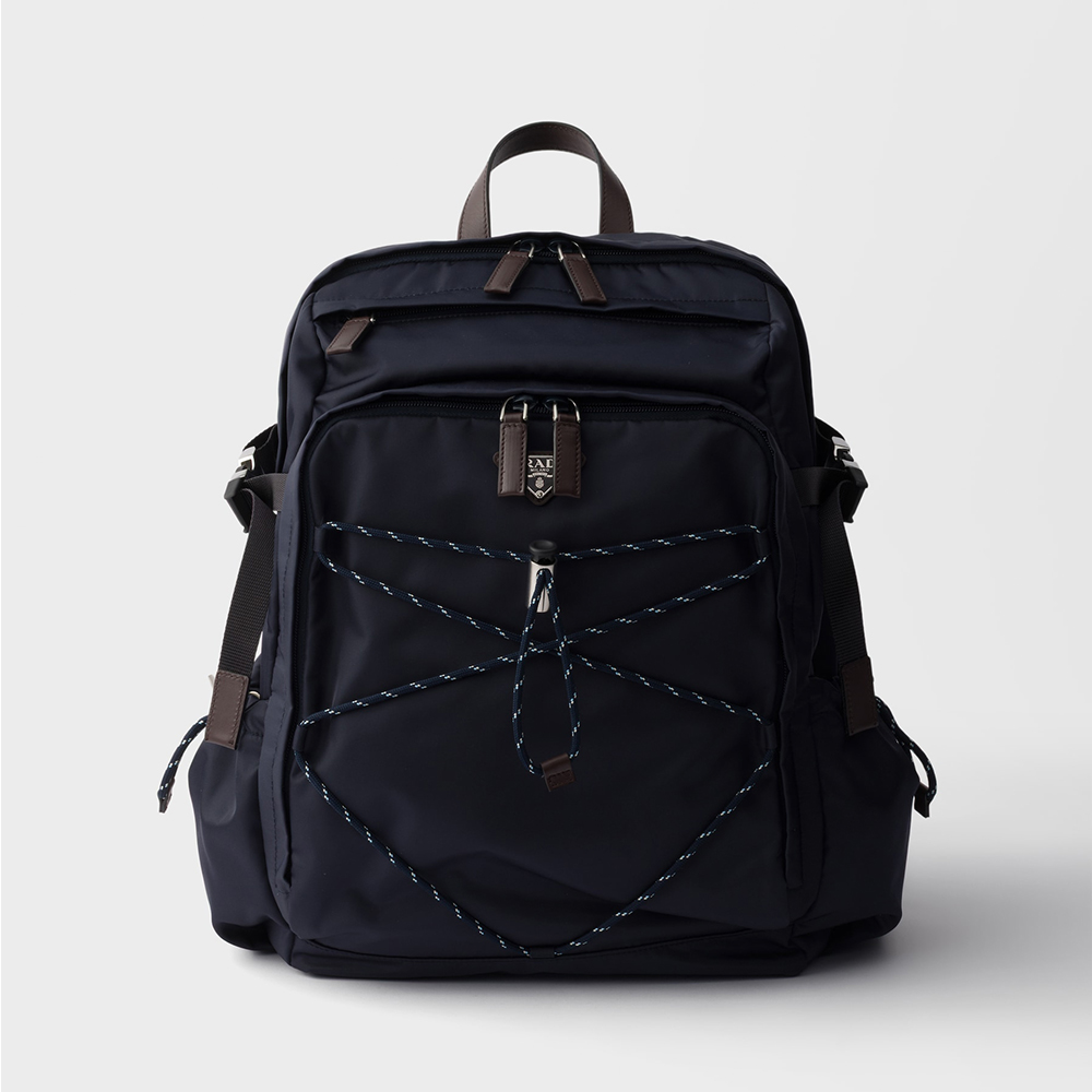Prada black Bag PRADA Black Prada Speedrock Re-nylon And Leather Backpack #389807 View 2 | Nigo Office