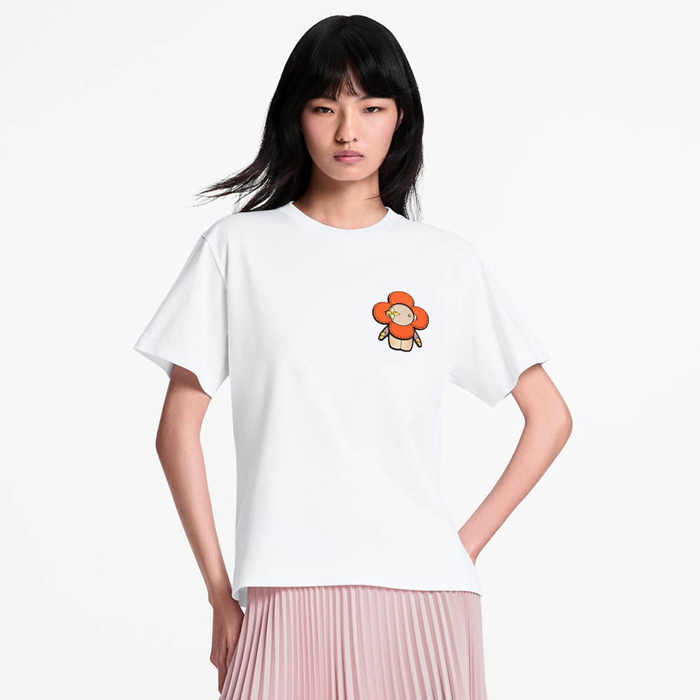 Louis Vuitton Clothing LOUIS VUITTON Vivienne Patch T-Shirt | Nigo Office