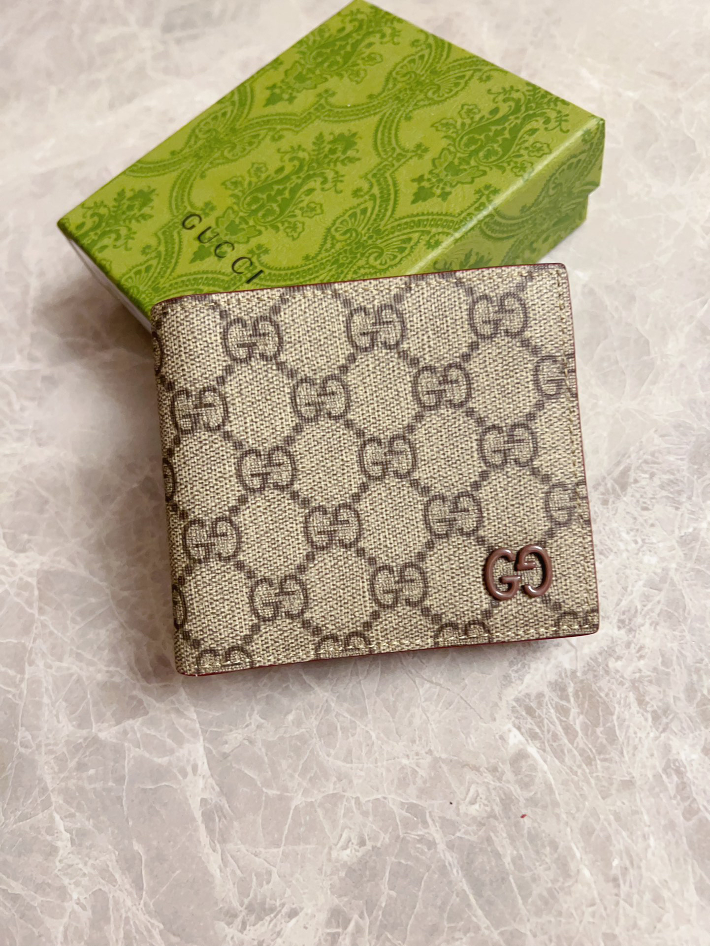 [TOP] GUCCI Wallet 11 x 9 cm - Brown - 711 Luxury