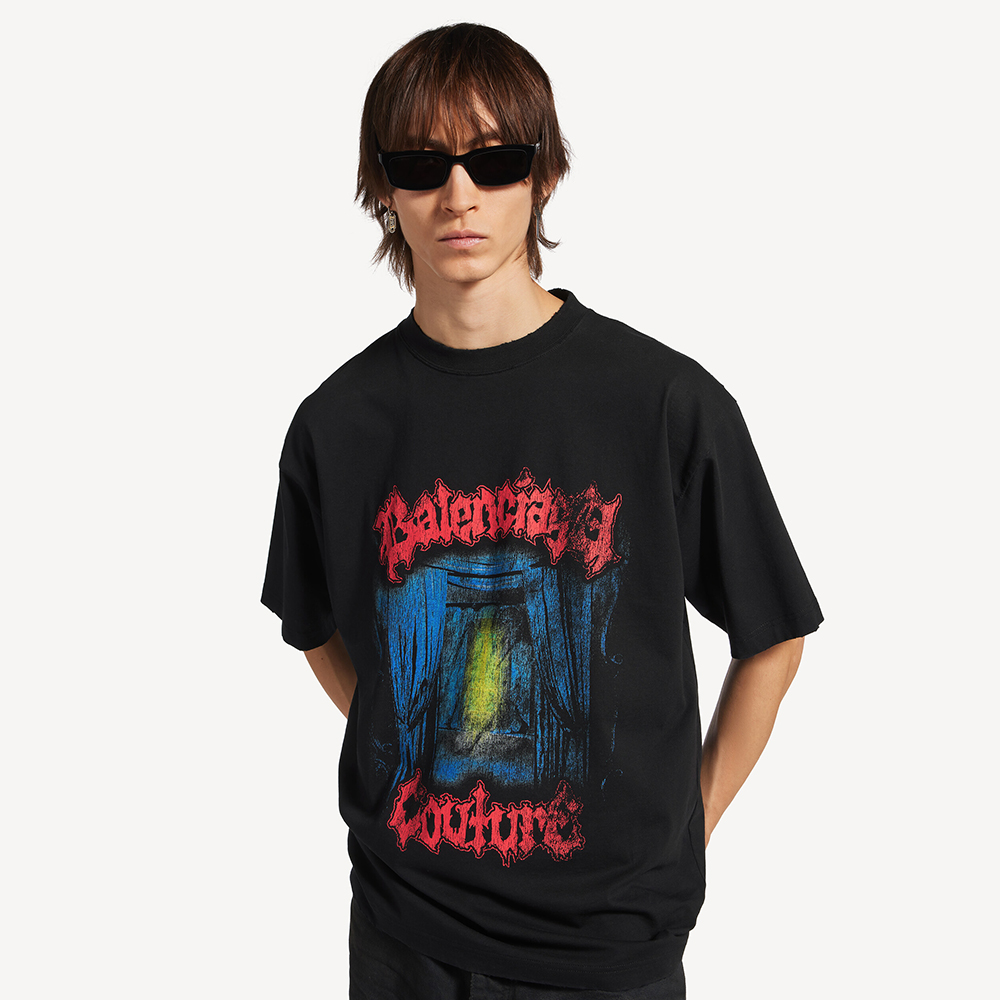 Balenciaga Salon De Couture Medium Fit T-shirt #378750