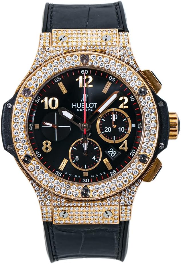 Hublot Big Bang 301.PX.130.RX.174 Diamonds 18K Rose Gold Mens Watch 45MM