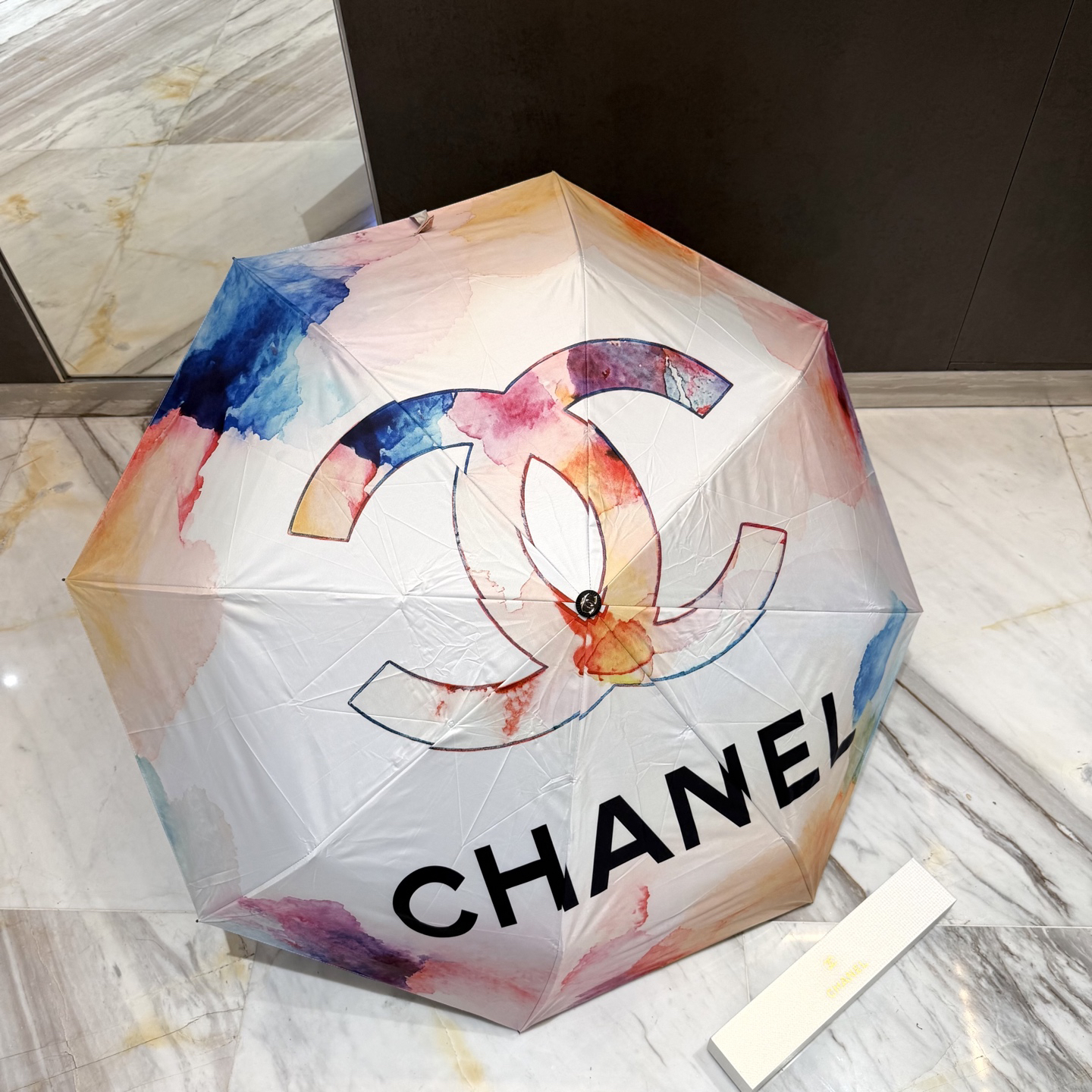 [TOP] CHANEL Umbrella - White - 711 Luxury