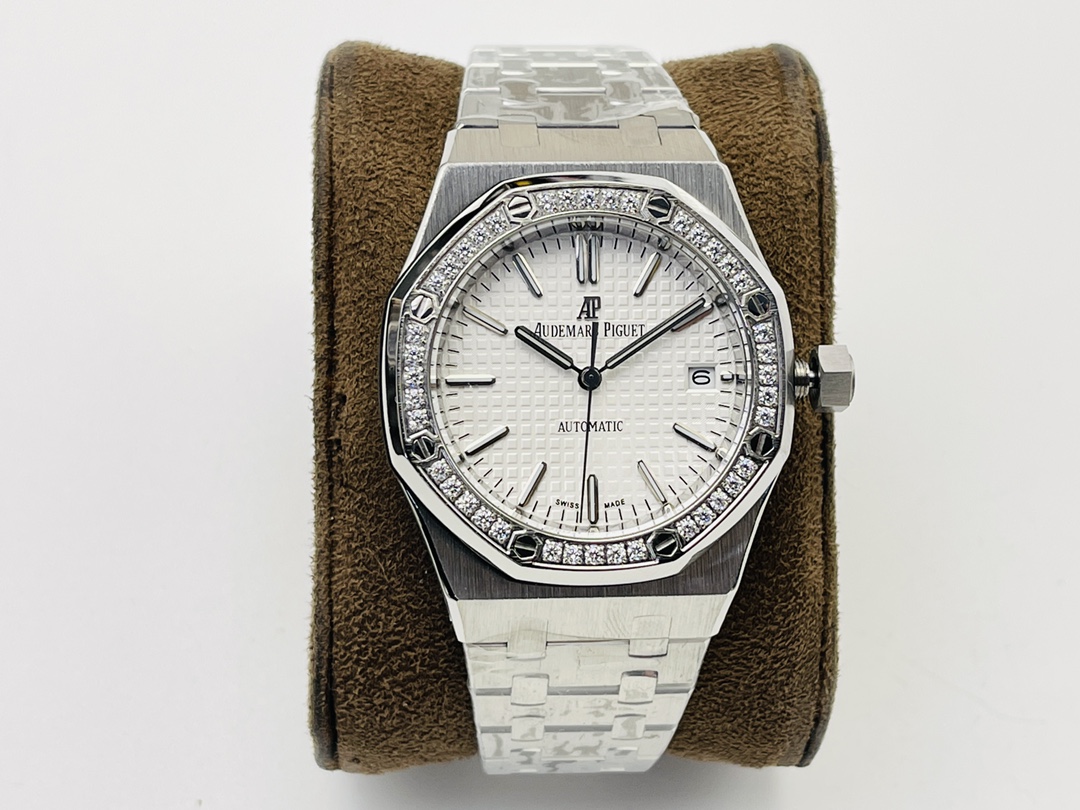 [TOP] Audemars Piguet Watch 37MM - White - 711 Luxury