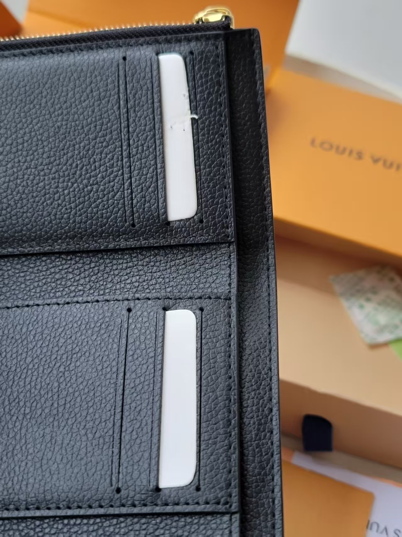 [TOP] Louis Vuitton LV Wallet 12X9.5x1.5cm - Black - 711 Luxury