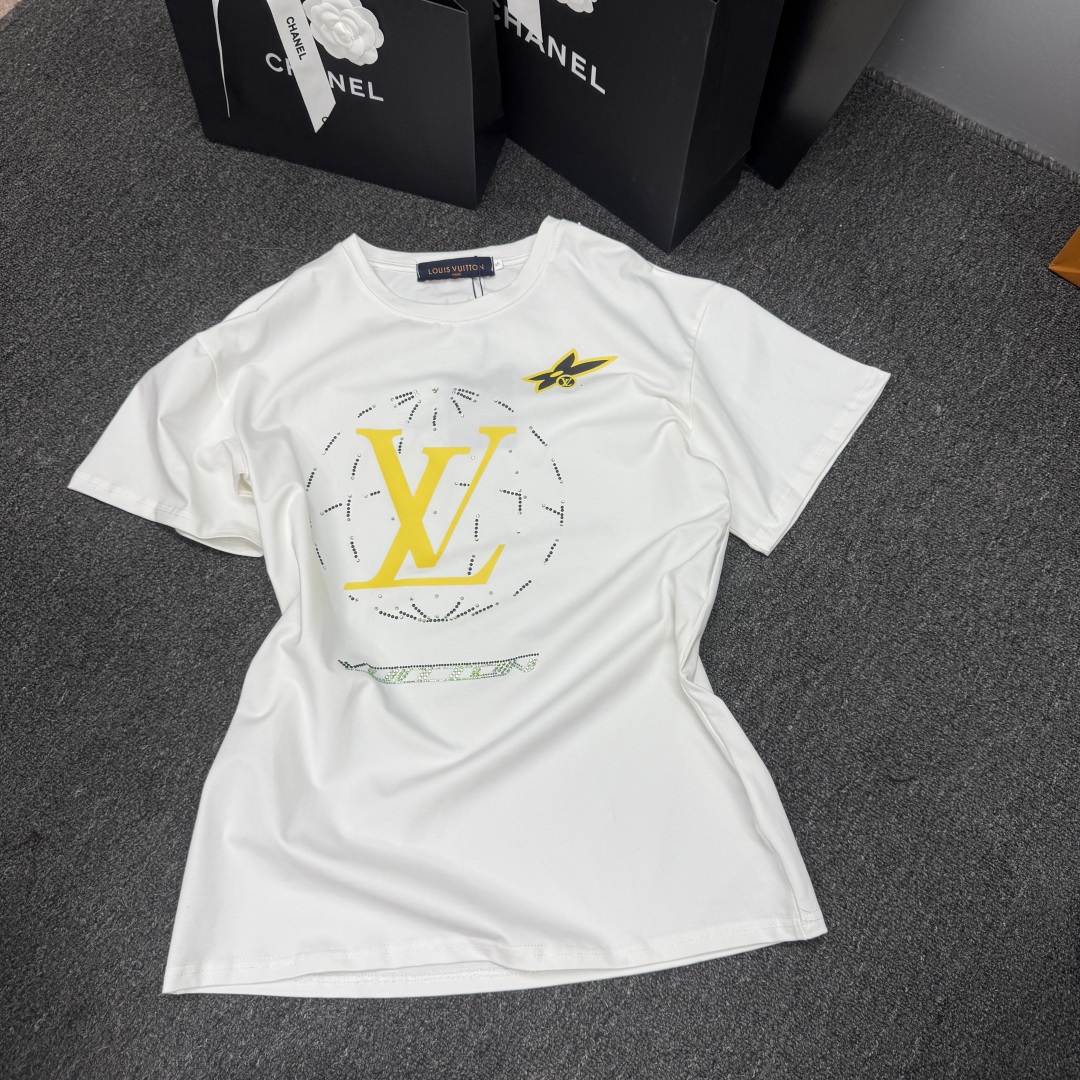 [TOP] Louis Vuitton LV T-shirt - White
