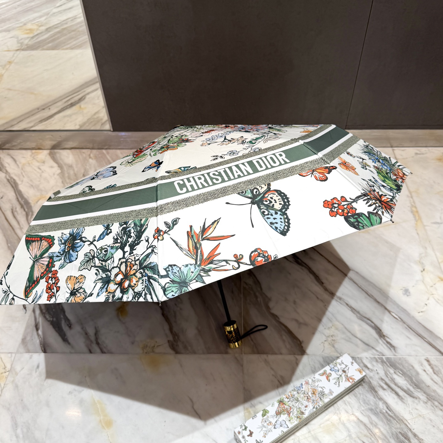 [TOP] Christian Dior Umbrella - White - 711 Luxury
