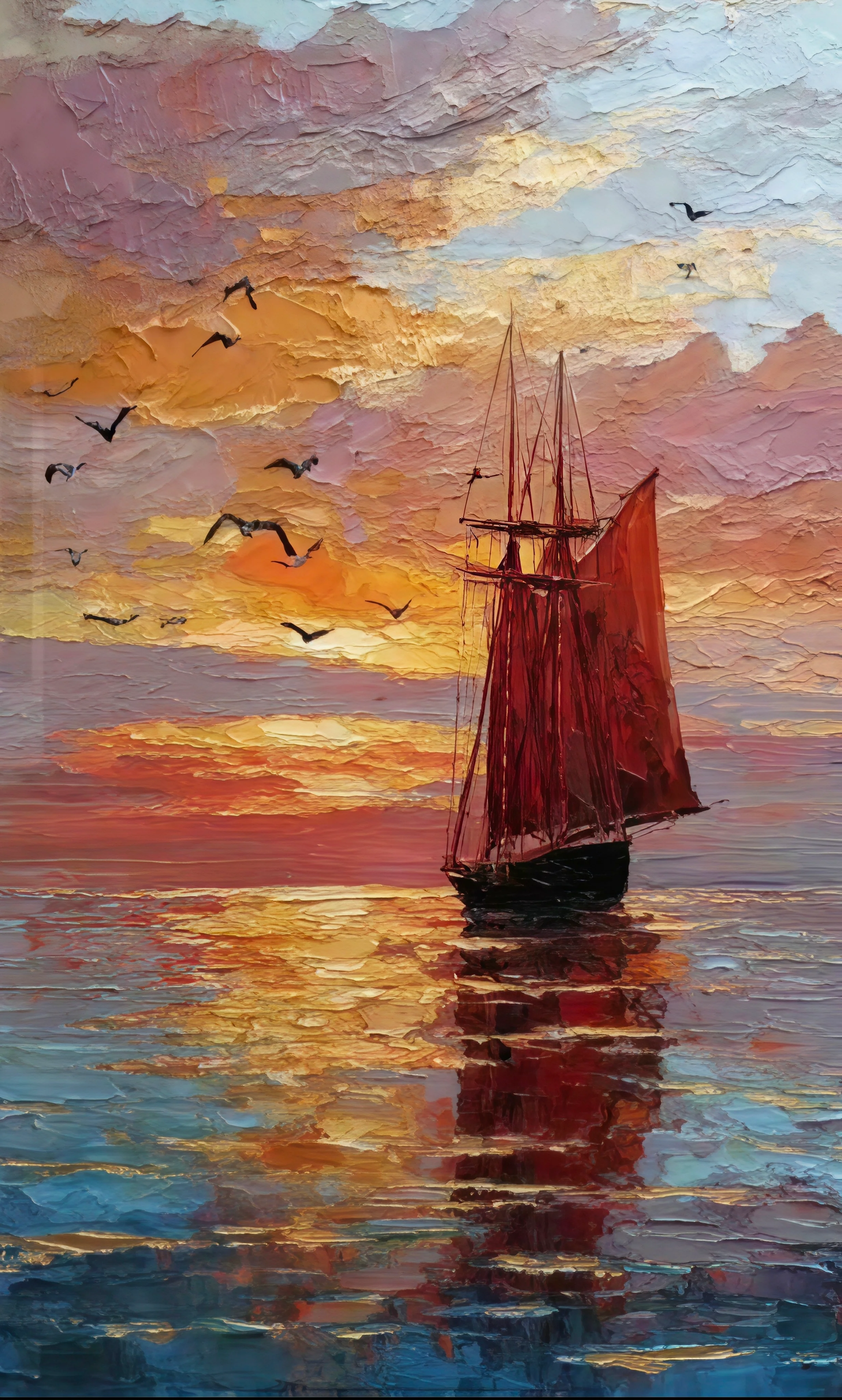 Sailboat at Sunset