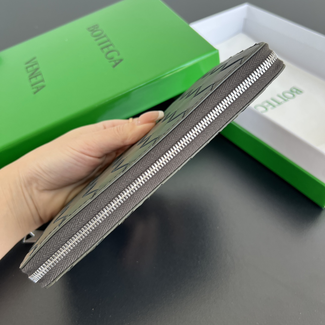 [TOP] Bottega Veneta BV Wallet 19x10x2 cm - Green - 711 Luxury