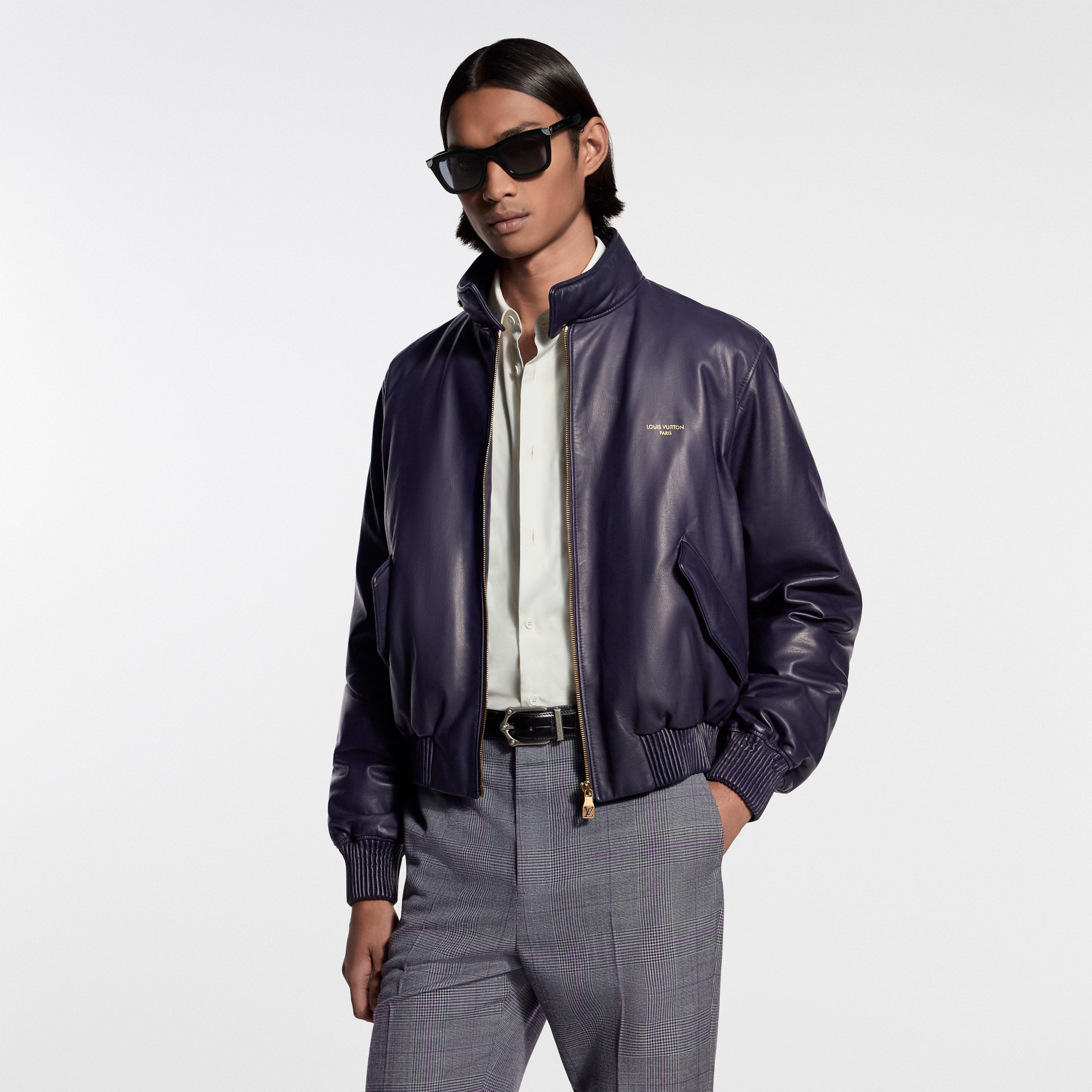Louis Vuitton Accessory LOUIS VUITTON Padded Leather Blouson Les Extraordinaires High-End #388736 View 2 | Nigo Office