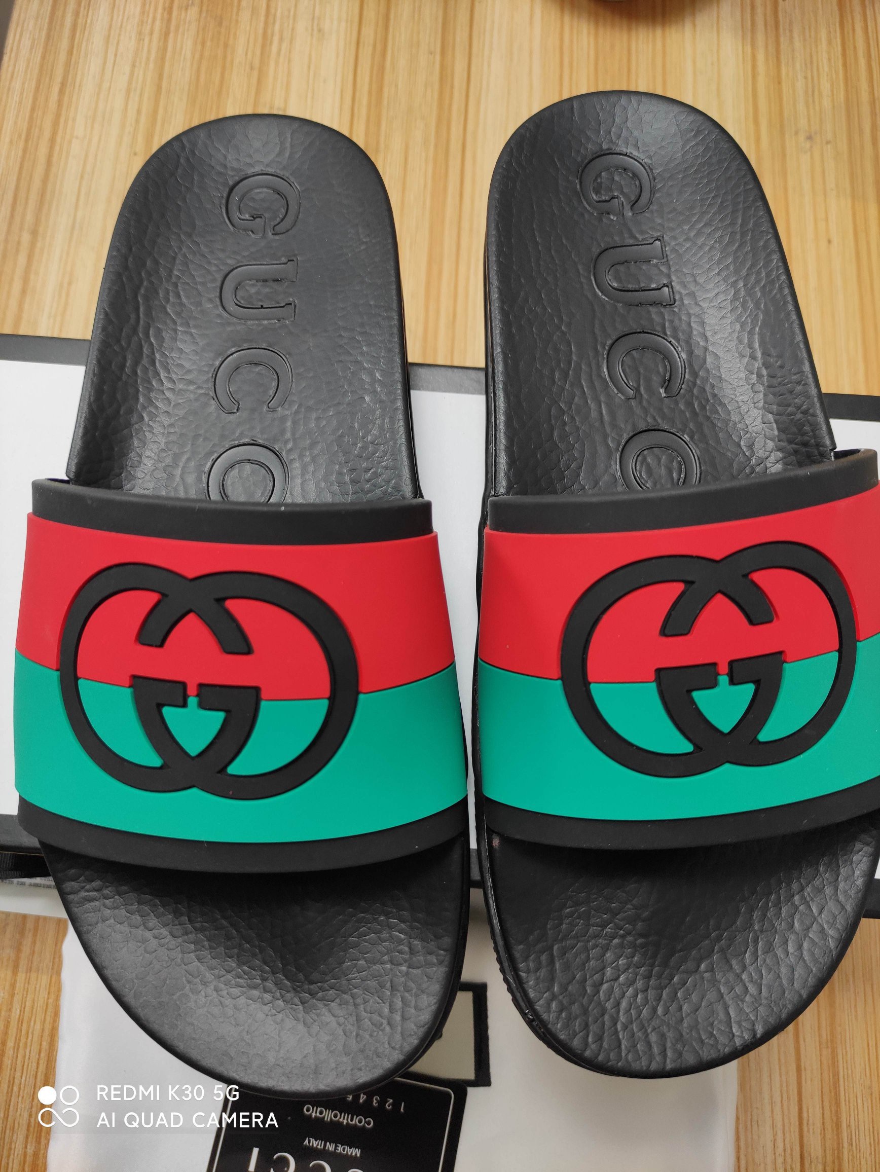 [TOP] Gucci Men's/Women's Slippers - Black - 711 Luxury