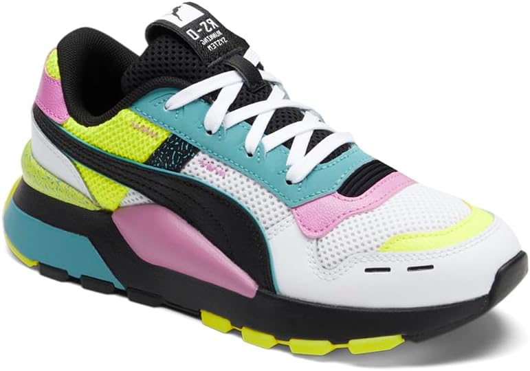 PUMA Kids Boys Rs 2.0 Swxp Lace Up Sneakers Shoes Casual - Black, Blue, Pink, White, Yellow