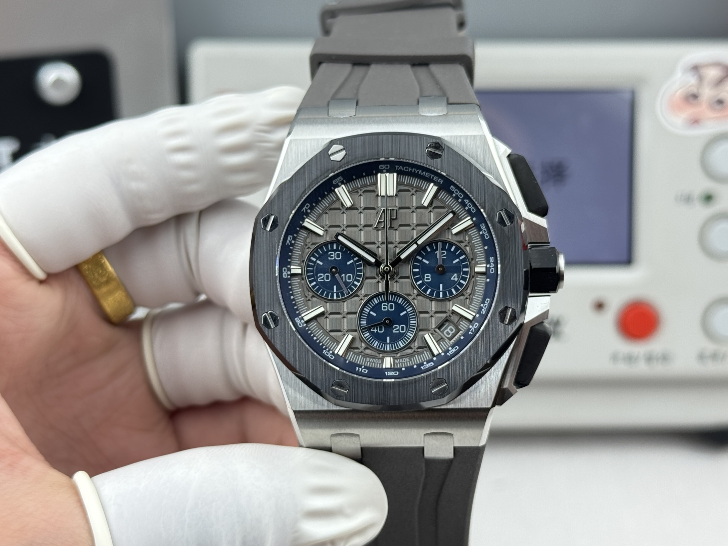 [TOP] Audemars Piguet Men's Watch 43 mm - Grey - 711 Luxury