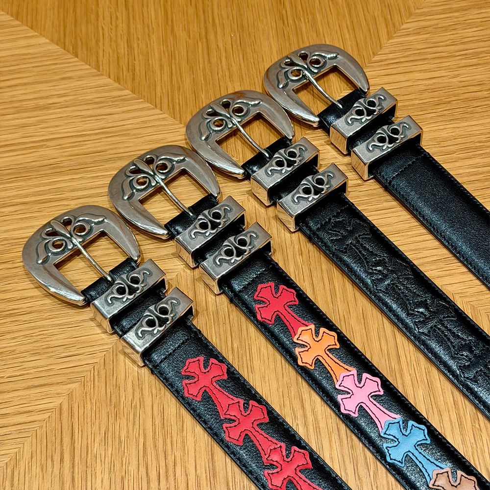 Chrome Hearts Belt Chrome Hearts Iris Pin Buckle Belt #395345 | Nigo Office