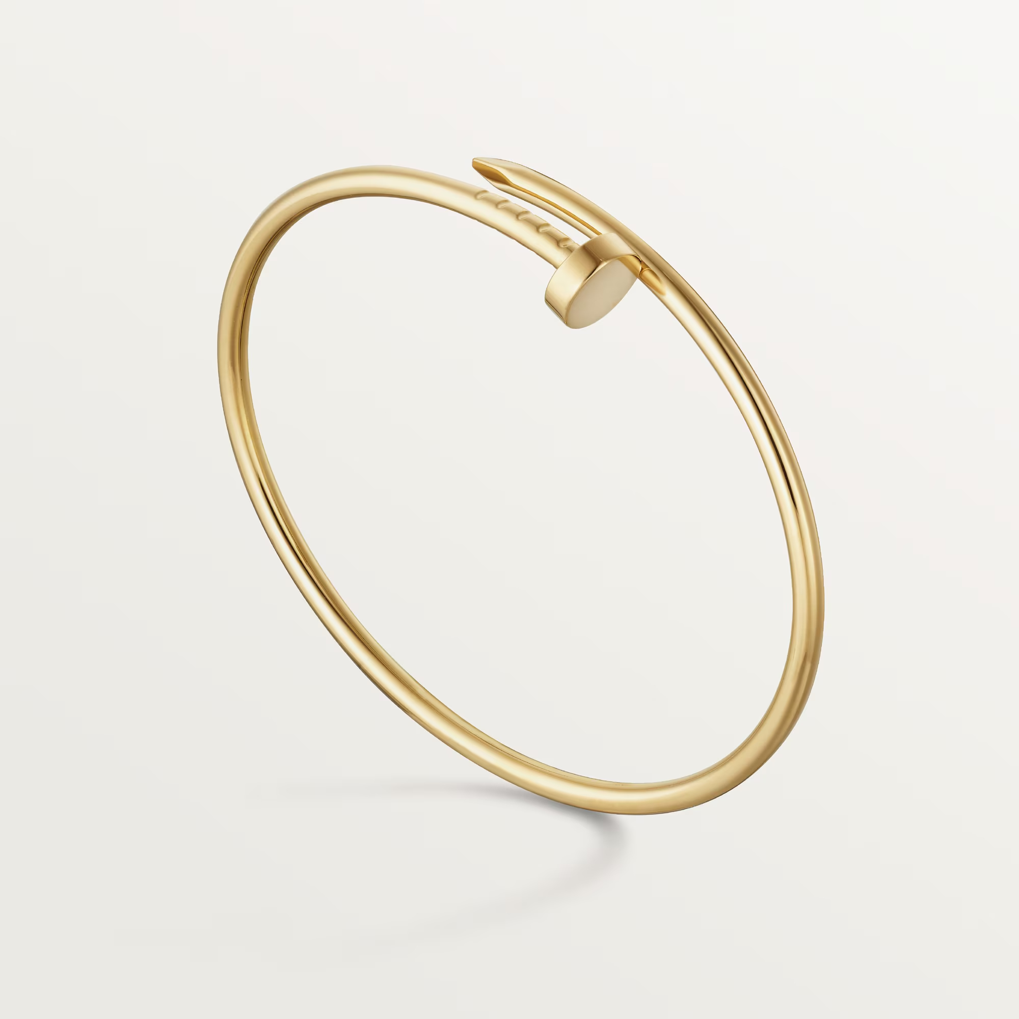 Carty Nails Solo Trace Bracelet, Yellow gold ,Small Model