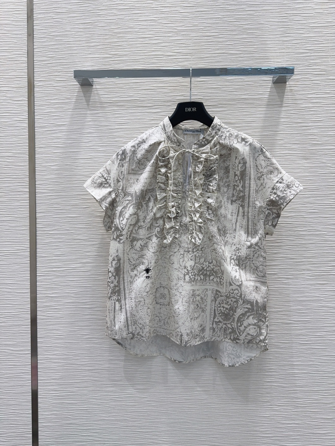 [TOP] Christian Dior Shirt - Gray - 711 Luxury