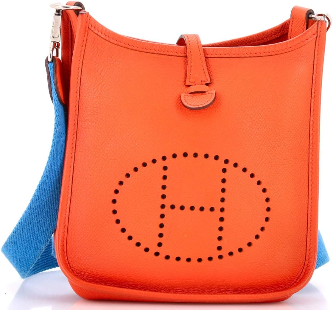 Hermès, Pre-Loved Evelyne Bag Gen III Epsom TPM, Orange Poppy