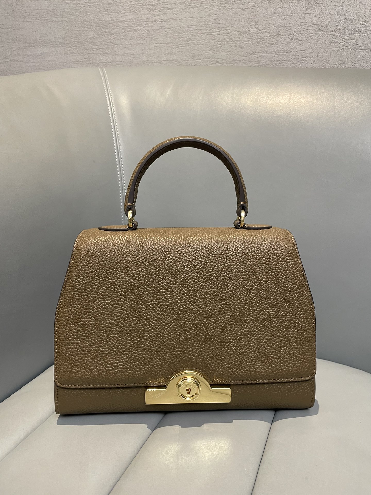 [TOP] MOYNAT RéJANE Bag Cowhide 26x10x18.5cm - Gray - 711 Luxury