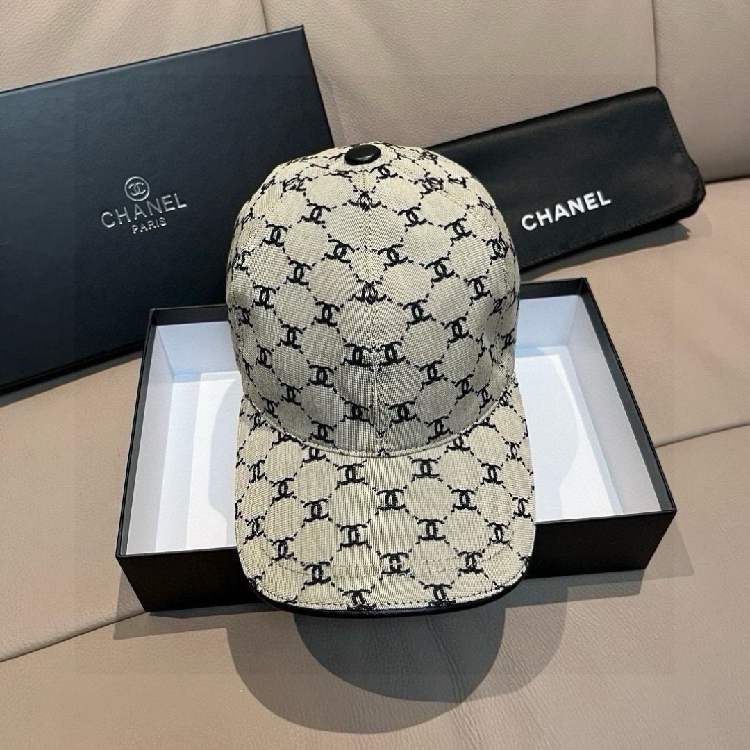 [TOP] CHANEL Baseball Hat - Khaki - 711 Luxury