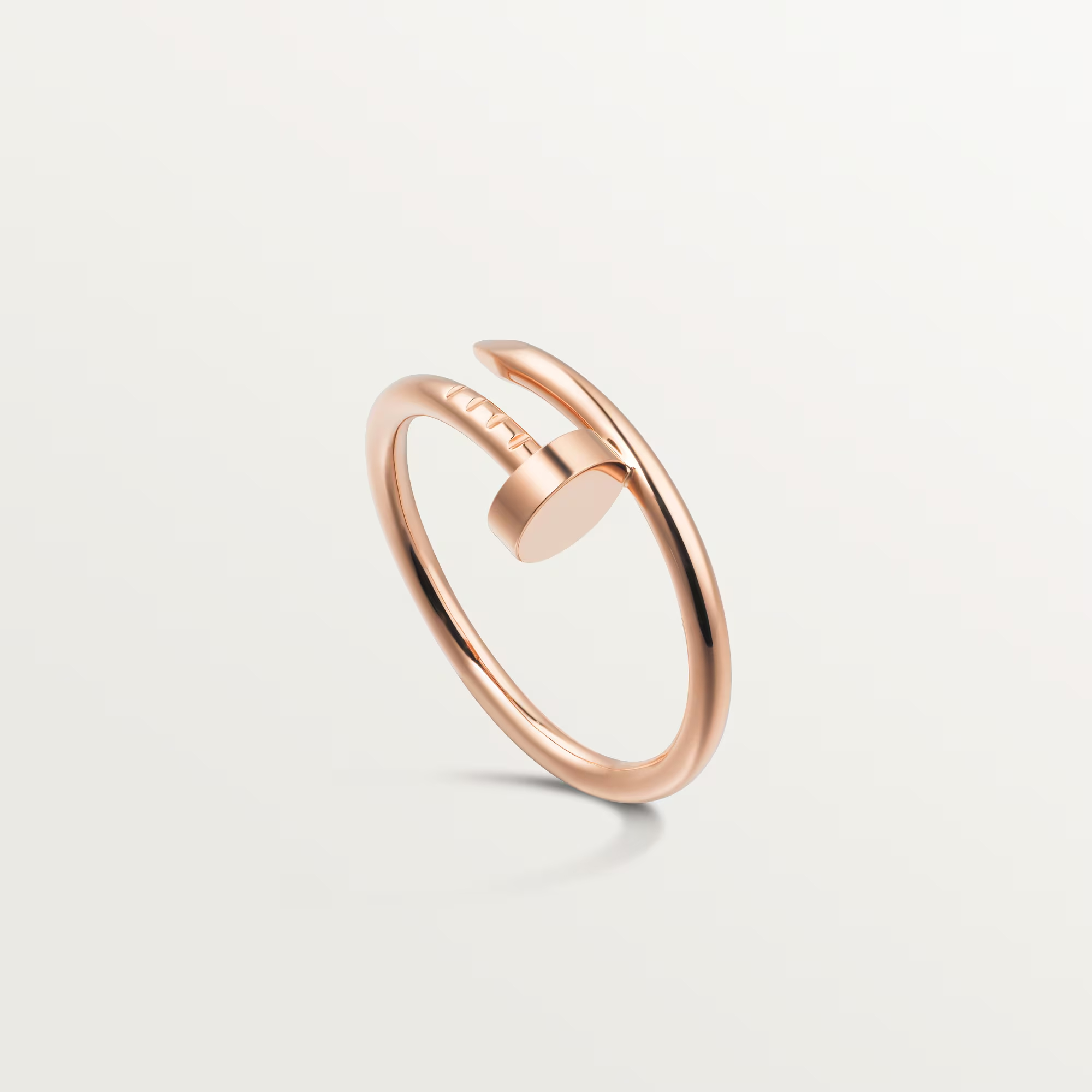 Carty Nails Solo Trace Ring ,Rose Gold ,Small Model