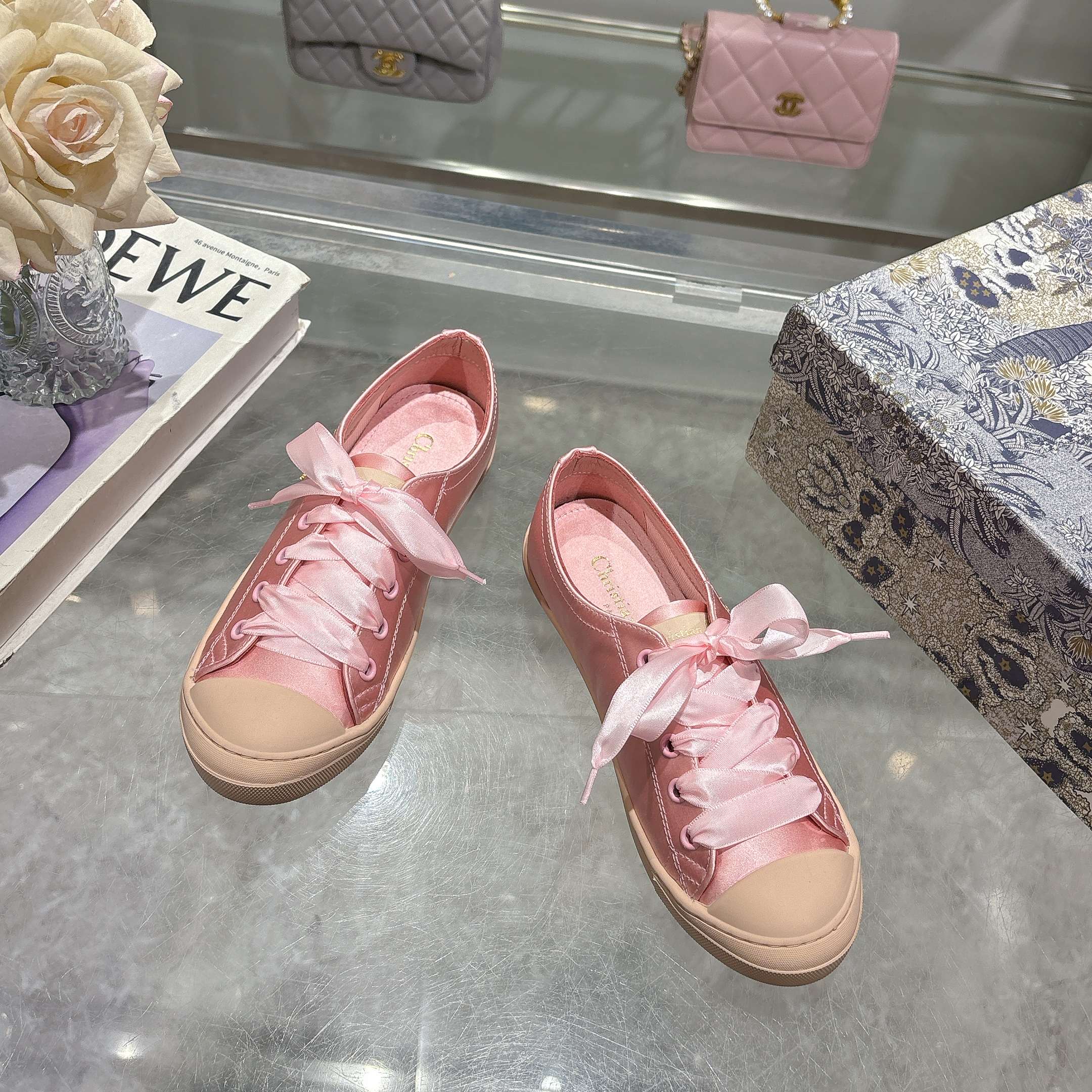 [TOP] Christian Dior Casual Shoes - Pink - 711 Luxury