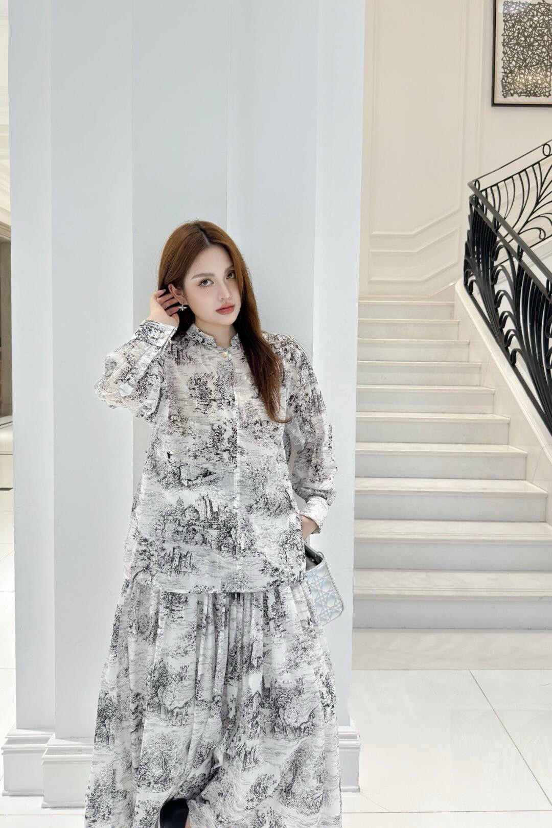 [TOP] Christian Dior  Dress - White